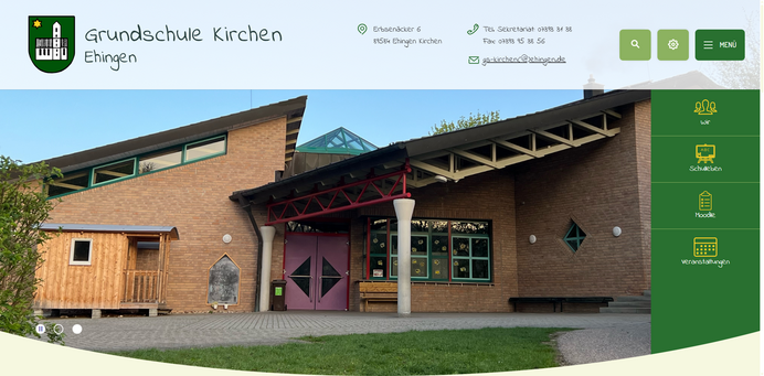 Startseite von Homepage